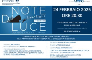 “NOTE DI LUCE: Quando la musica illumina”, evento per sostenere il Centro di Ginecologia Oncologica del Gemelli