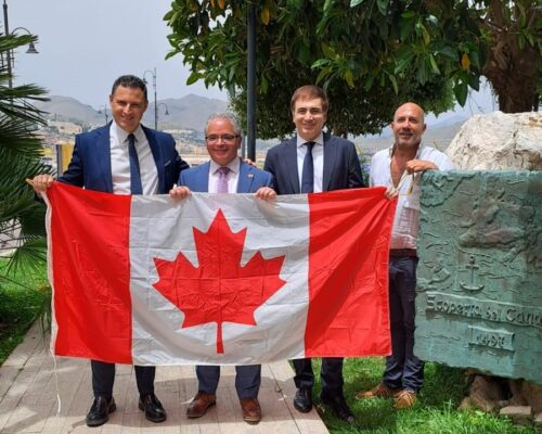 Francesco Sorbara, Deputato del Parlamento Canadese in visita a Gaeta, ospite del sindaco Leccese